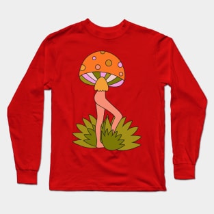 Lady toadstool Long Sleeve T-Shirt